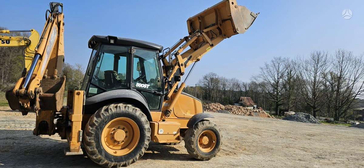 Case 590ST, excavator loader