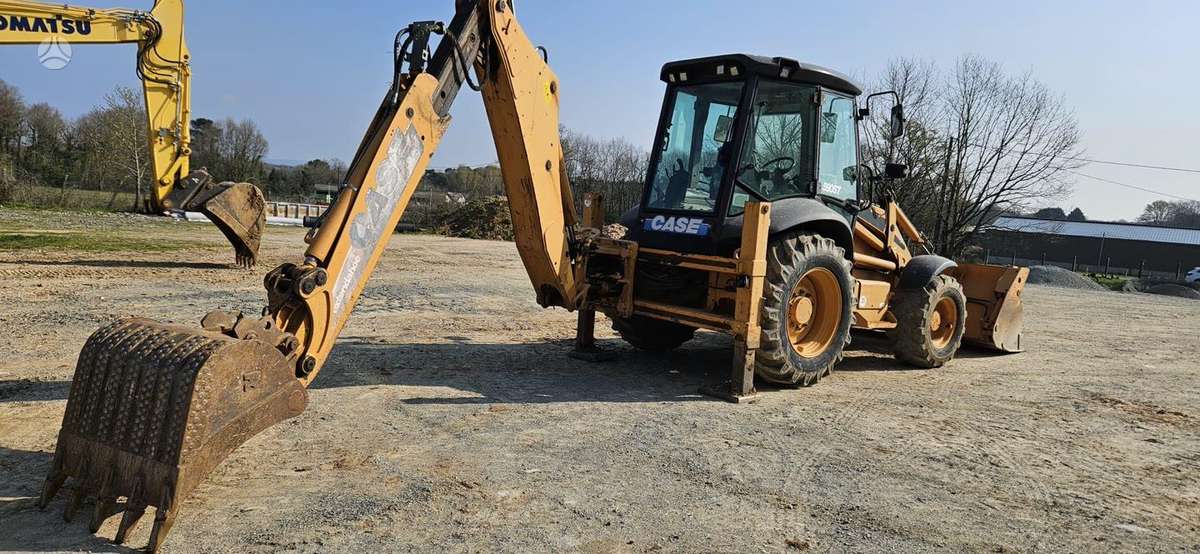 Case 590ST, excavator loader