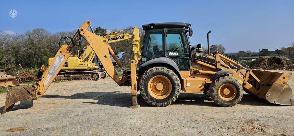 Case 590ST, excavator loader