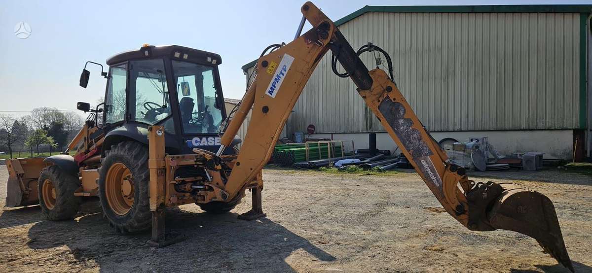Case 590ST, excavator loader