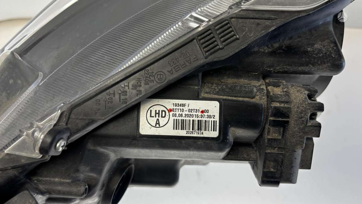Toyota Corolla, 8111002T31, Cen31381