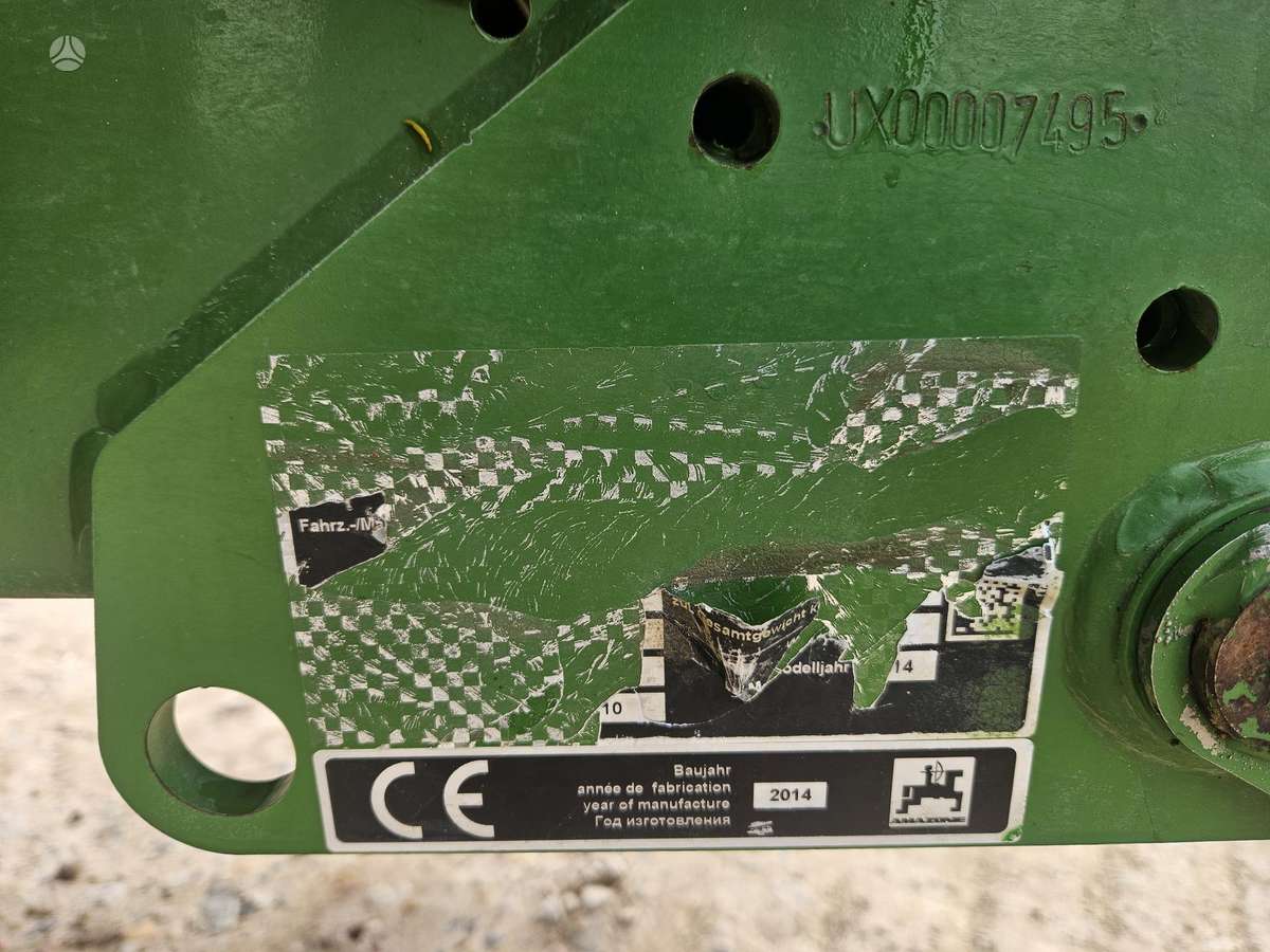 Amazone UX4200, purkštuvai