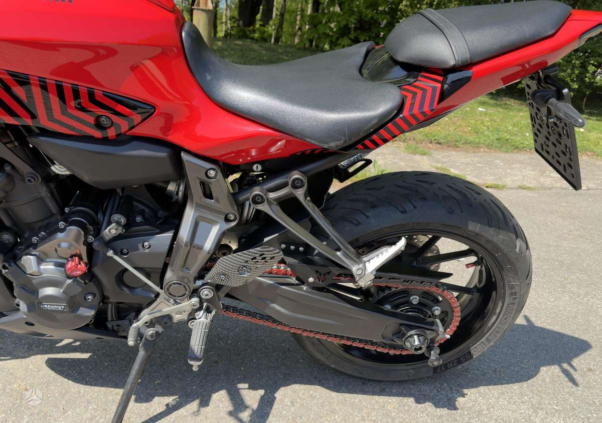 Yamaha MT 07 700cc, street / classic