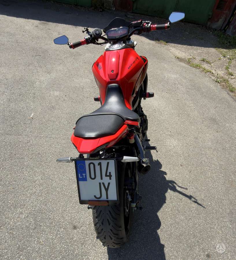 Yamaha MT 07 700cc, street / classic