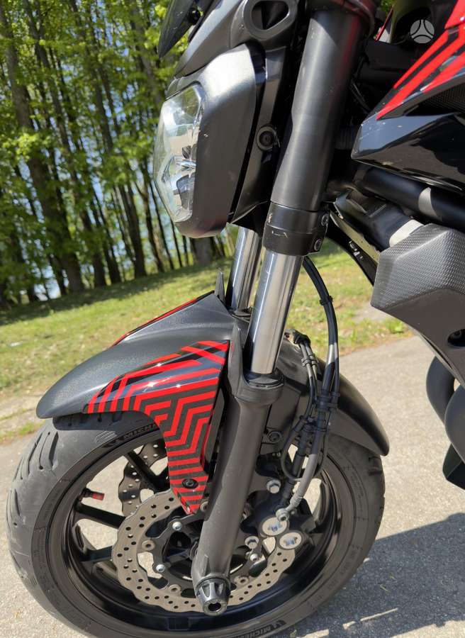 Yamaha MT 07 700cc, street / classic