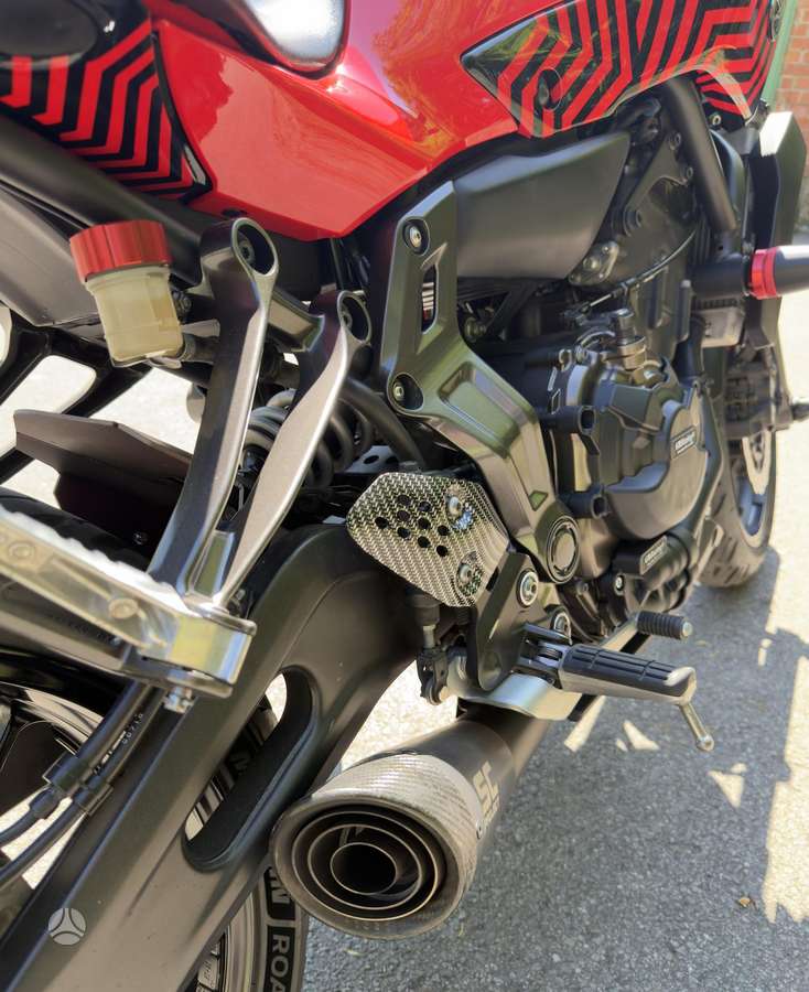 Yamaha MT 07 700cc, street / classic