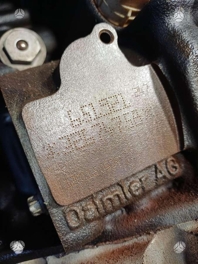 Mercedes-Benz C klasė, 651921, engine