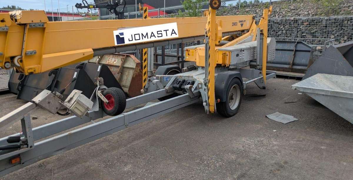 Ommelift 2900EBD, alkūniniai keltuvai