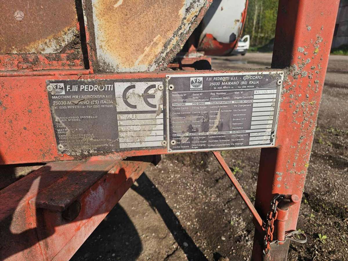 Pedrotti XL 05 09, grūdų tvarkymo technika