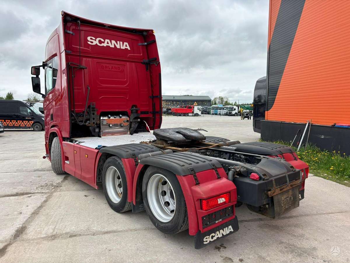 Scania R 500 6x2, single sleeper