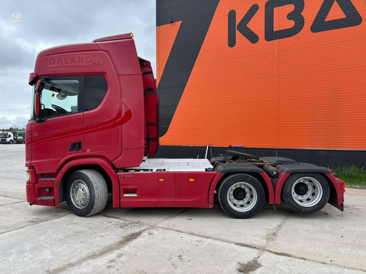 Scania R 500 6x2, single sleeper