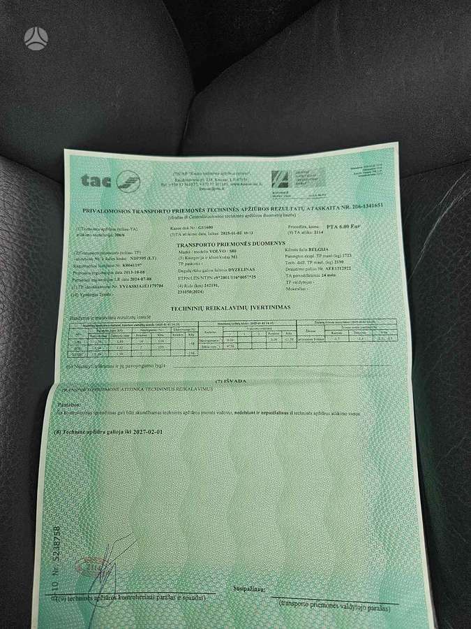 Volvo S80, 2.4 l., Седан