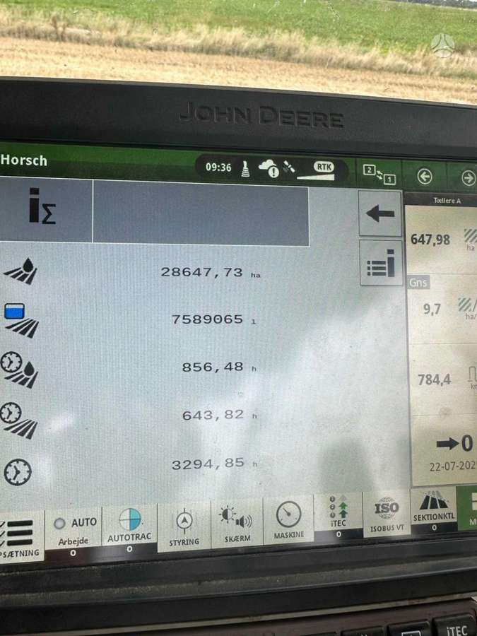 Horsch Leeb 8 GS, sprayers