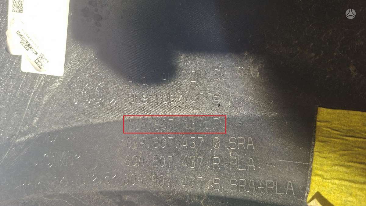 Audi Q5, 80A807437P, Cen33105