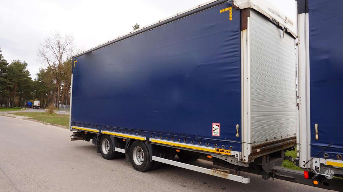 Scania S450 Retarder, dropside with curtains