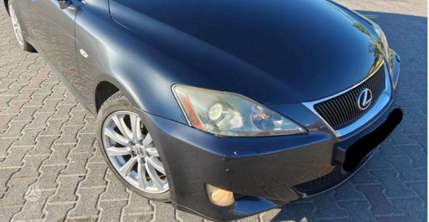 Lexus IS klasė Auto ardomas platesnė info telefonu