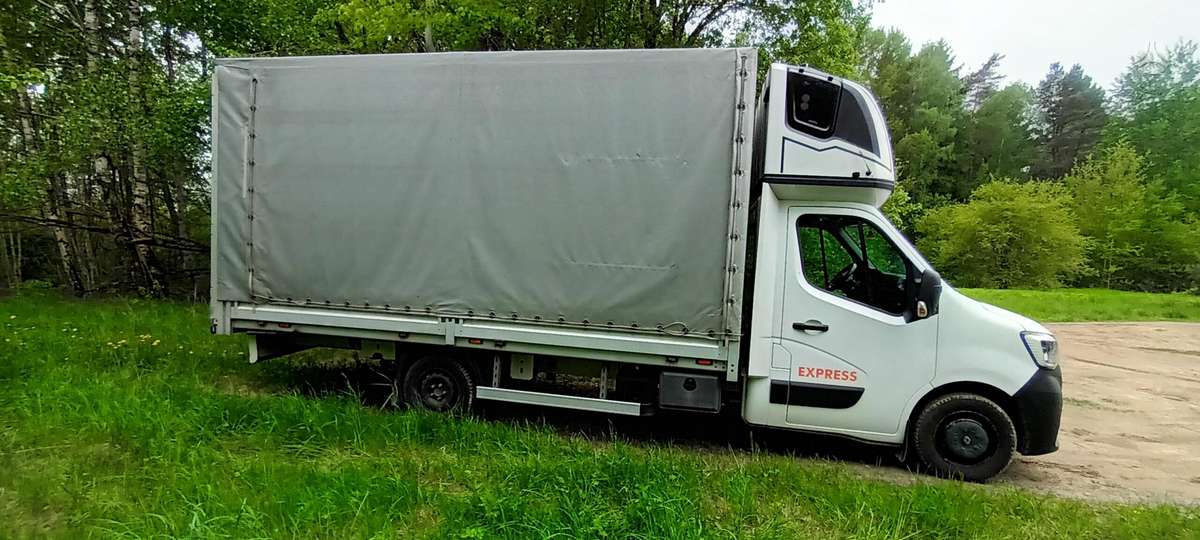 Renault Master dalimis. Dalimis europa