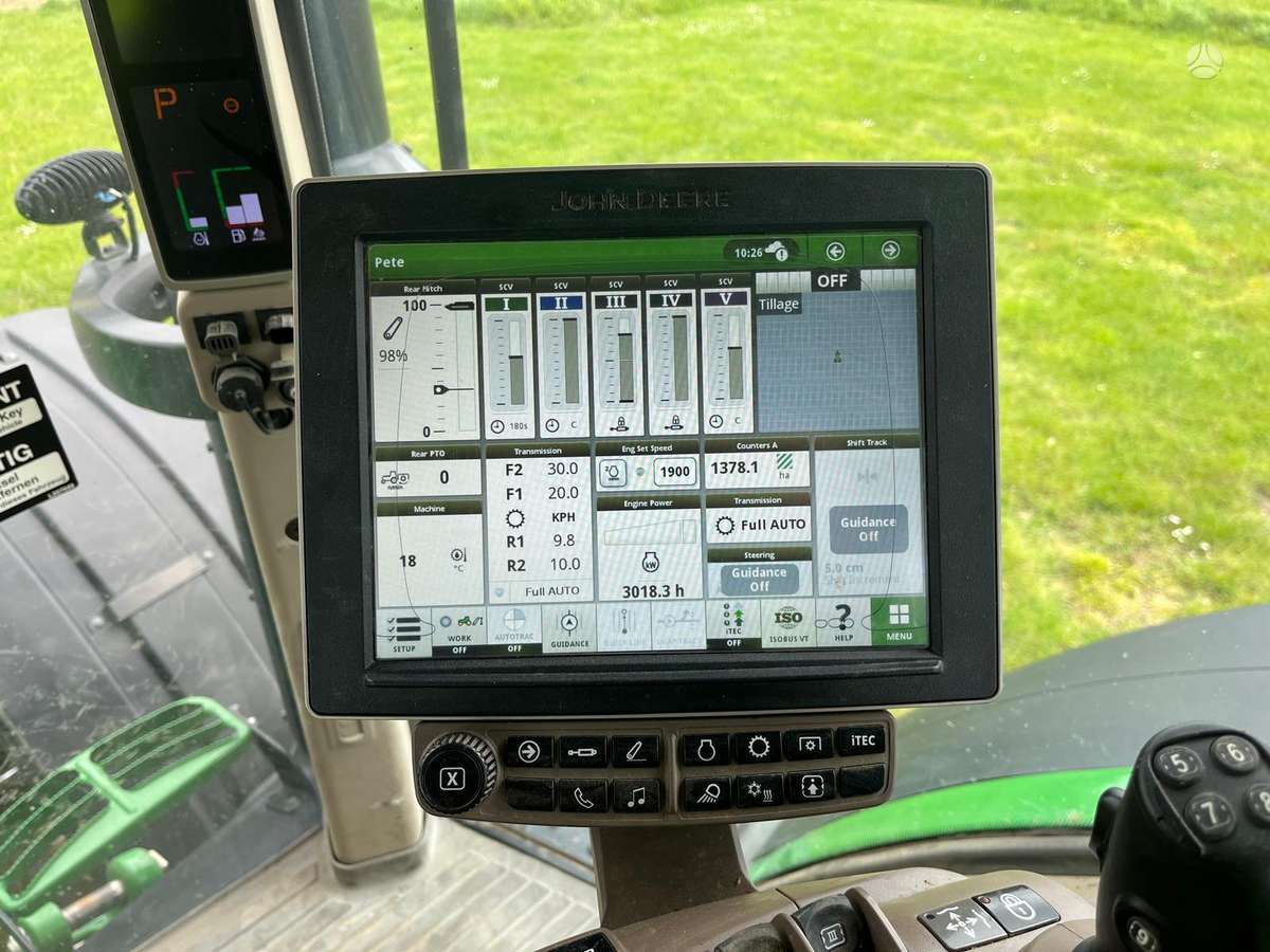 John Deere 7310R, тракторы