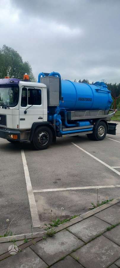 MAN 18.222, sewage disposal trucks