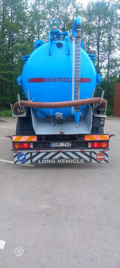 MAN 18.222, sewage disposal trucks