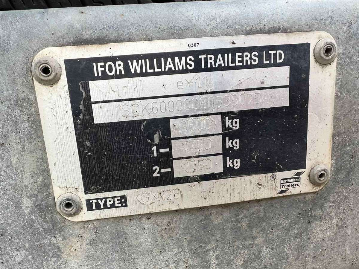 Ifor Williams, спец. прицепы и полуприцепы