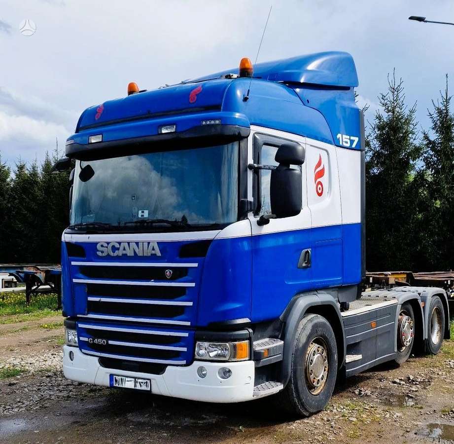 Scania G450, 2 miegamosios vietos