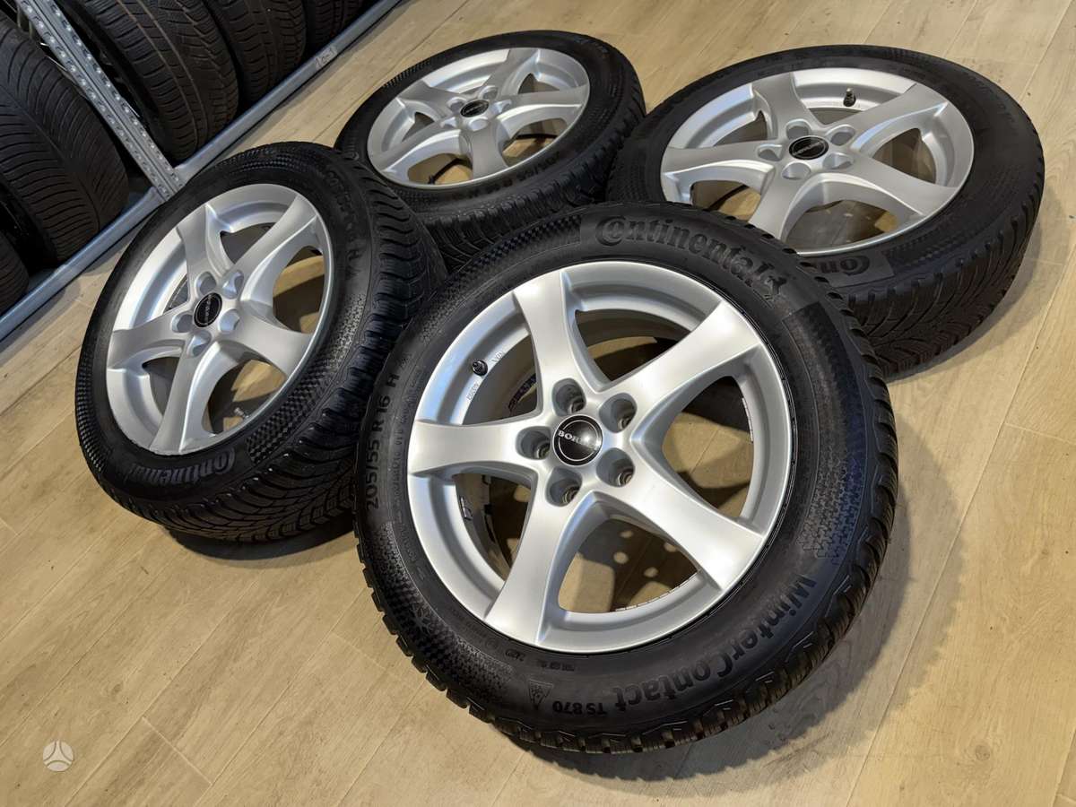 Borbet Su padangomis, light alloy, R16
