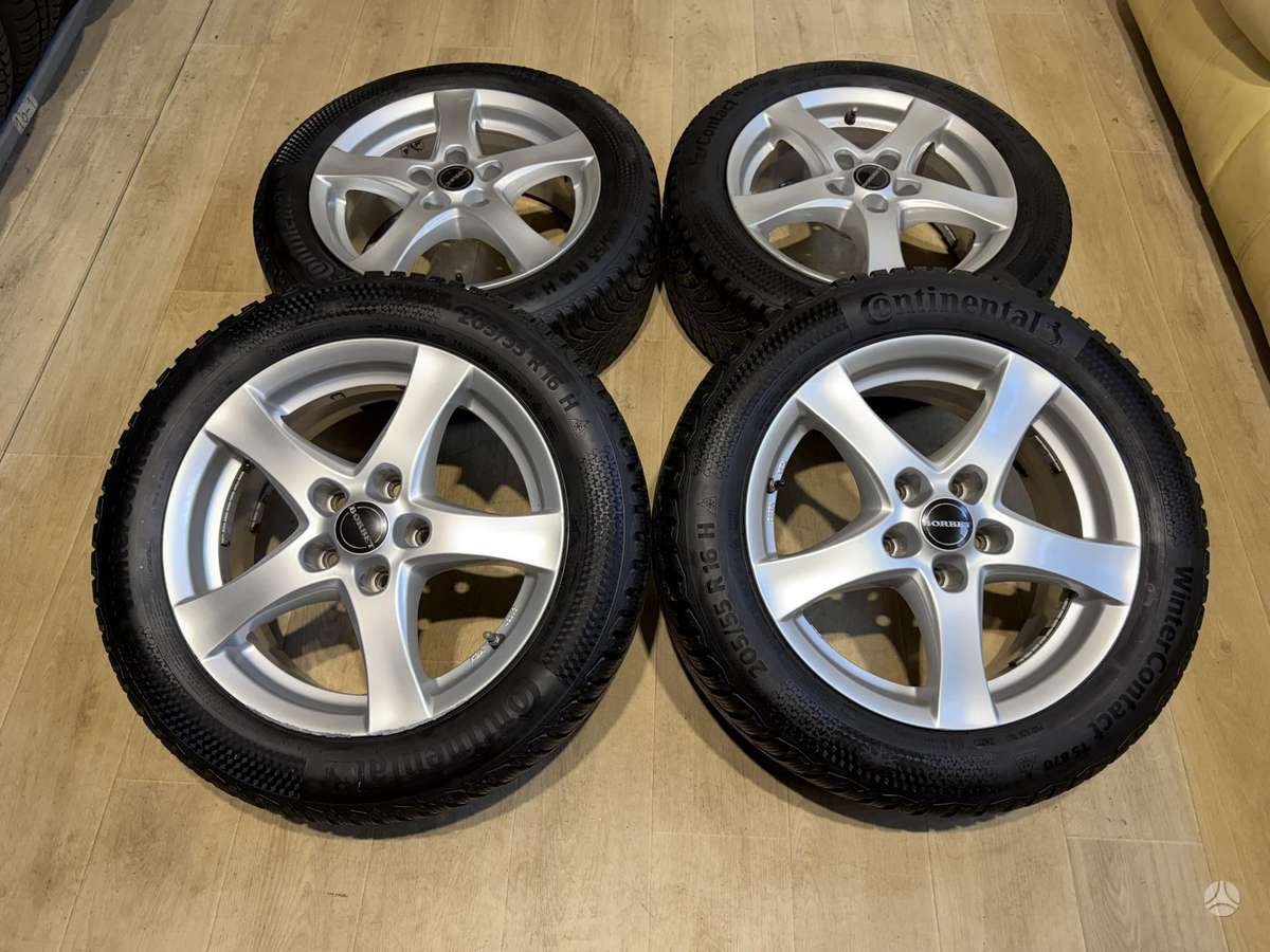 Borbet Su padangomis, light alloy, R16