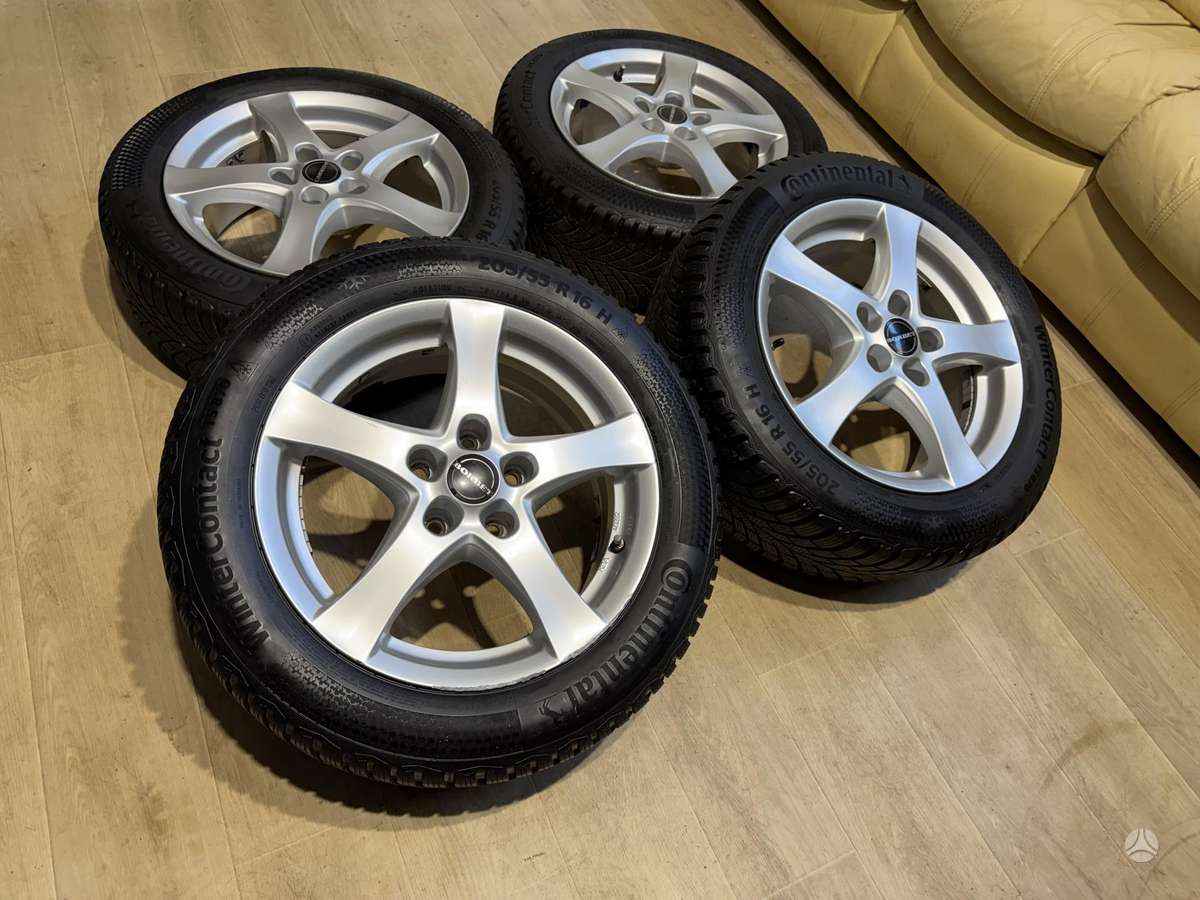 Borbet Su padangomis, light alloy, R16