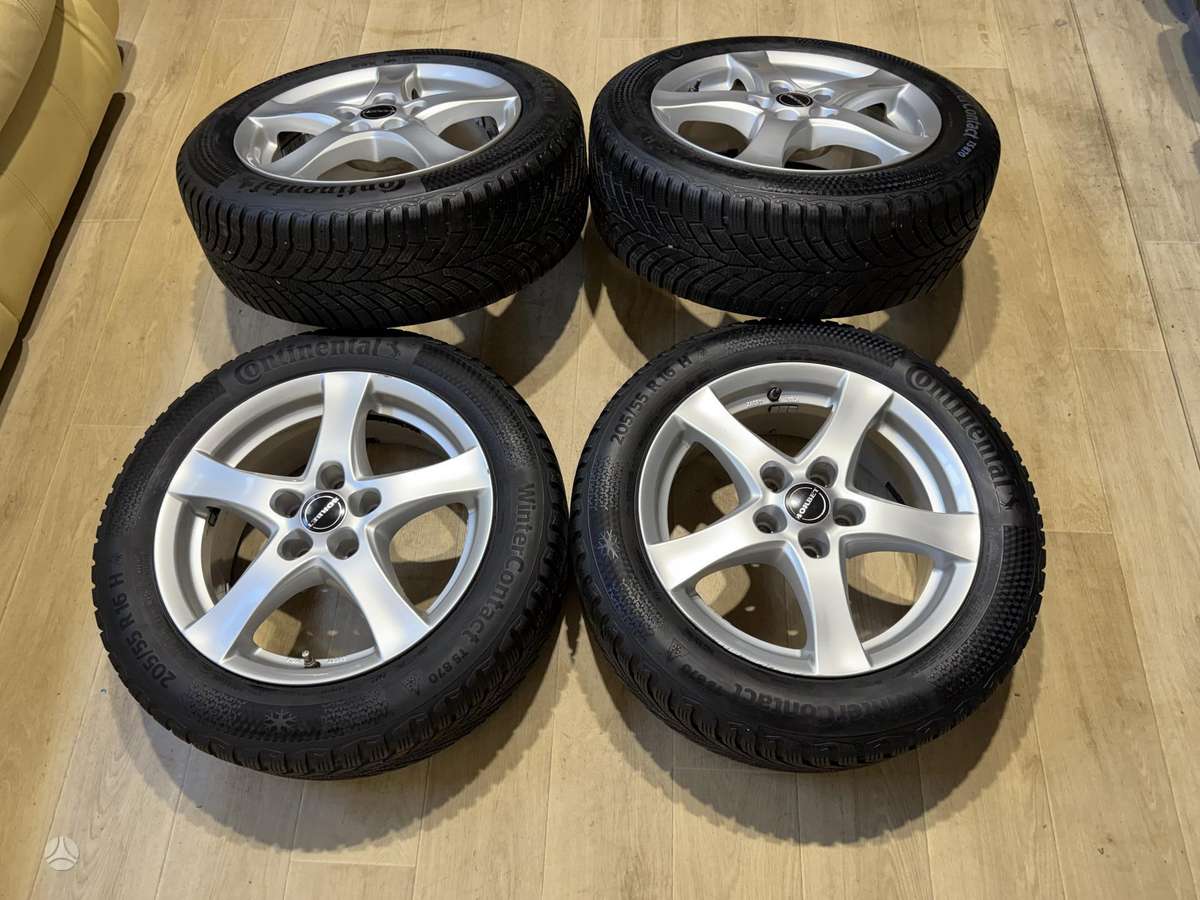 Borbet Su padangomis, light alloy, R16