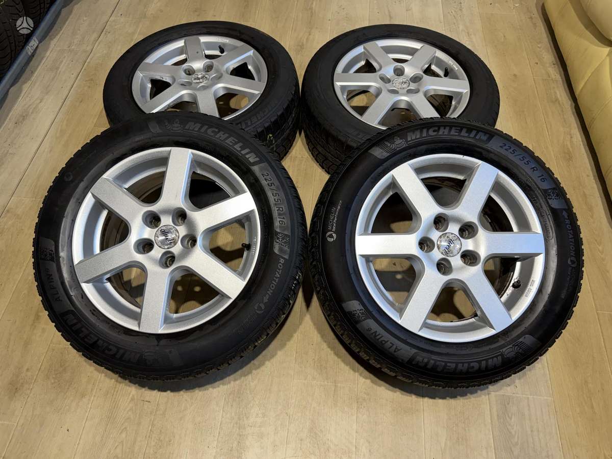 Aluett Su padangomis, light alloy, R16