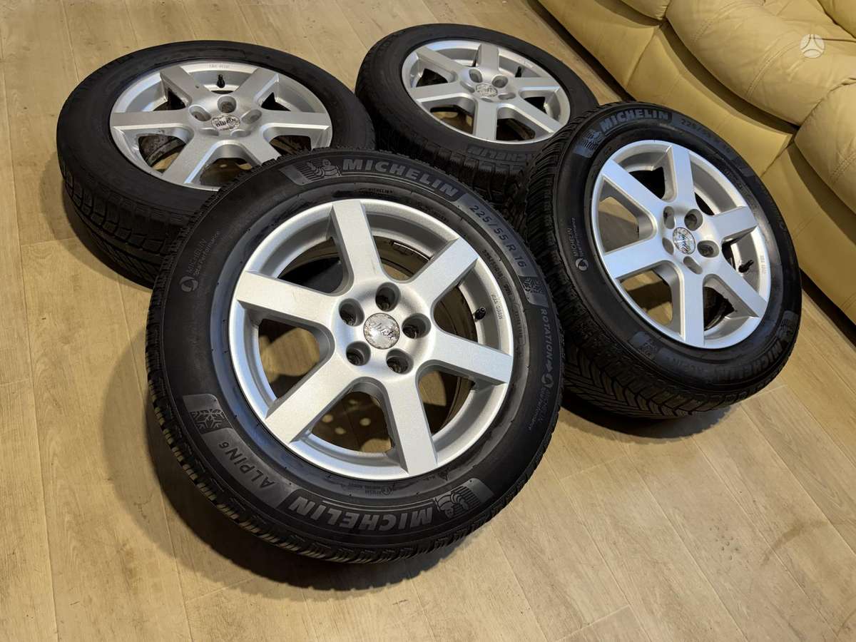 Aluett Su padangomis, light alloy, R16