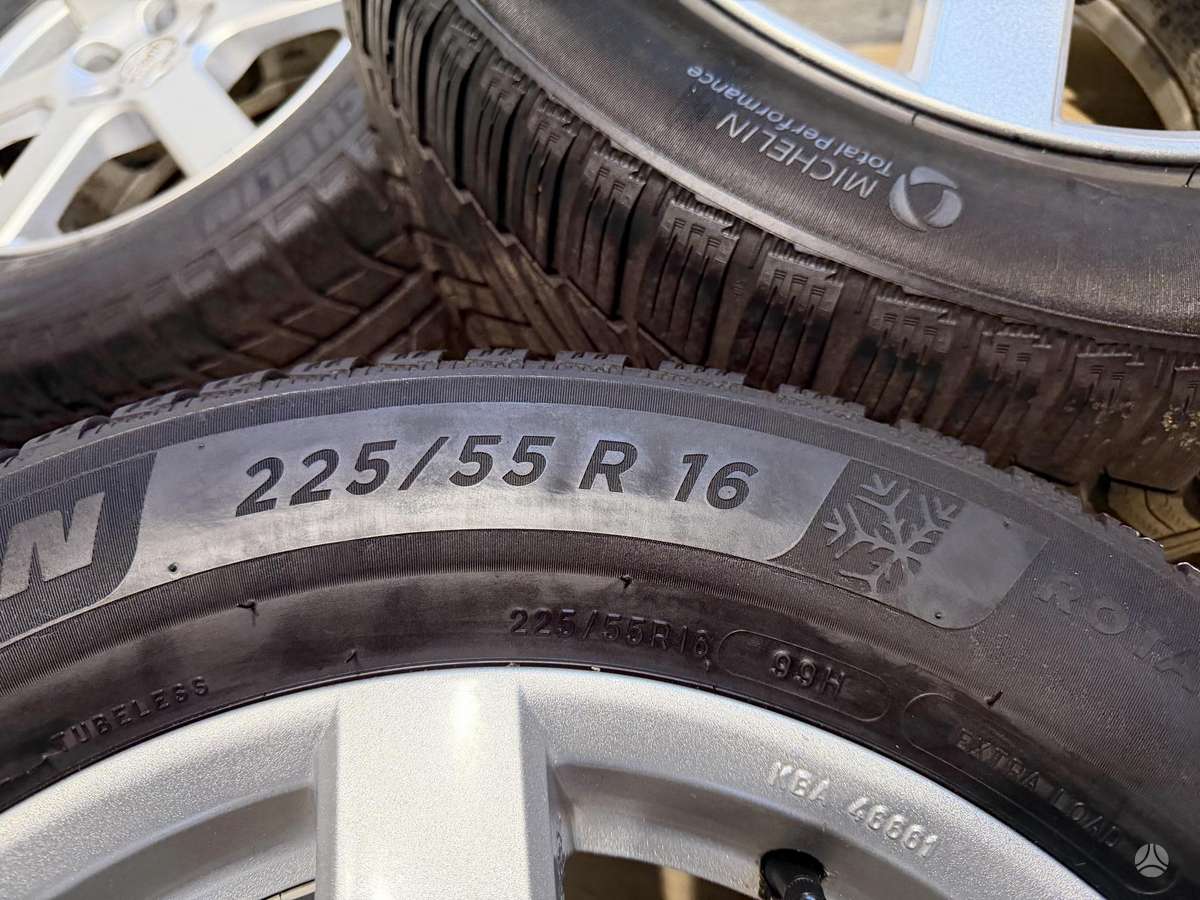 Aluett Su padangomis, light alloy, R16