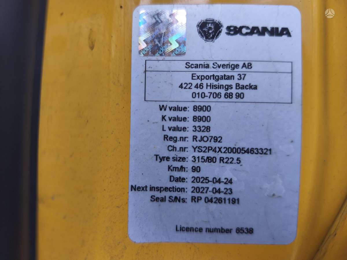 Scania P280, dumpers / tippers