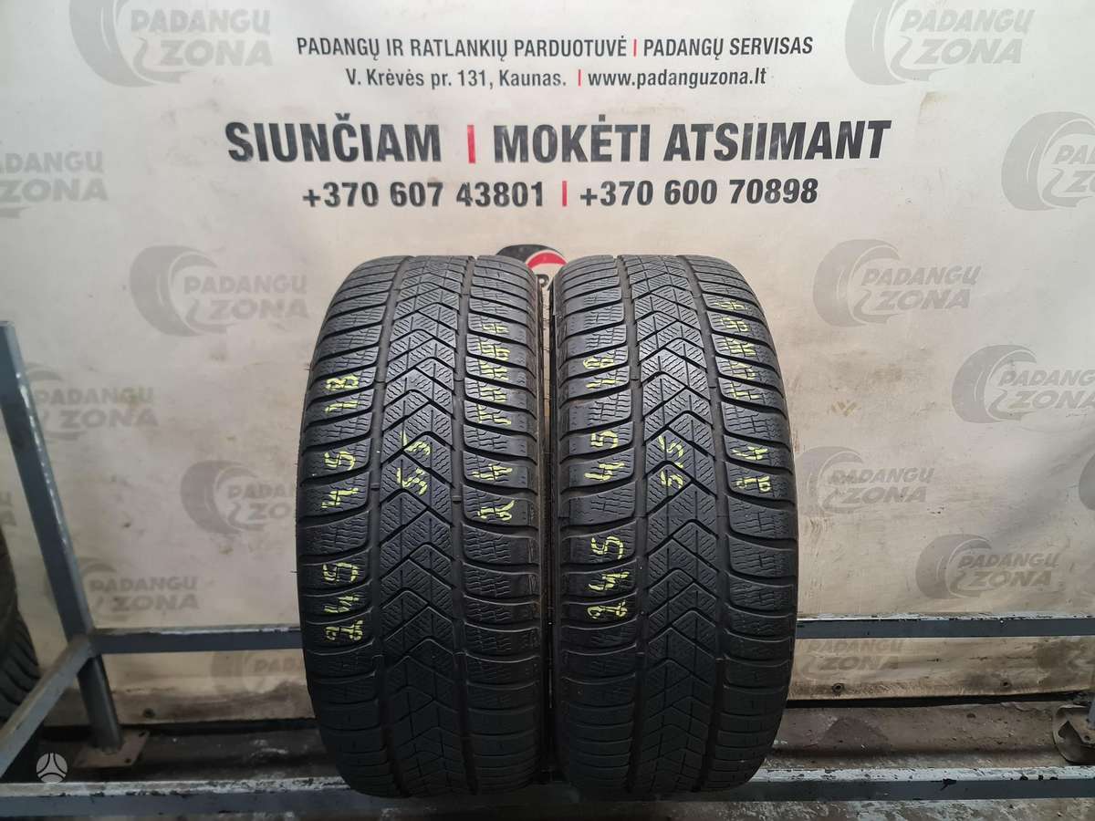 Pirelli Sottozero 3, зимние 245/45 R18