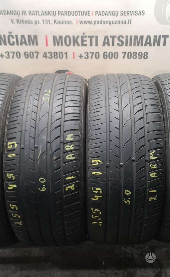 Fortuna Ecoplus UHP2, summer 255/45 R19