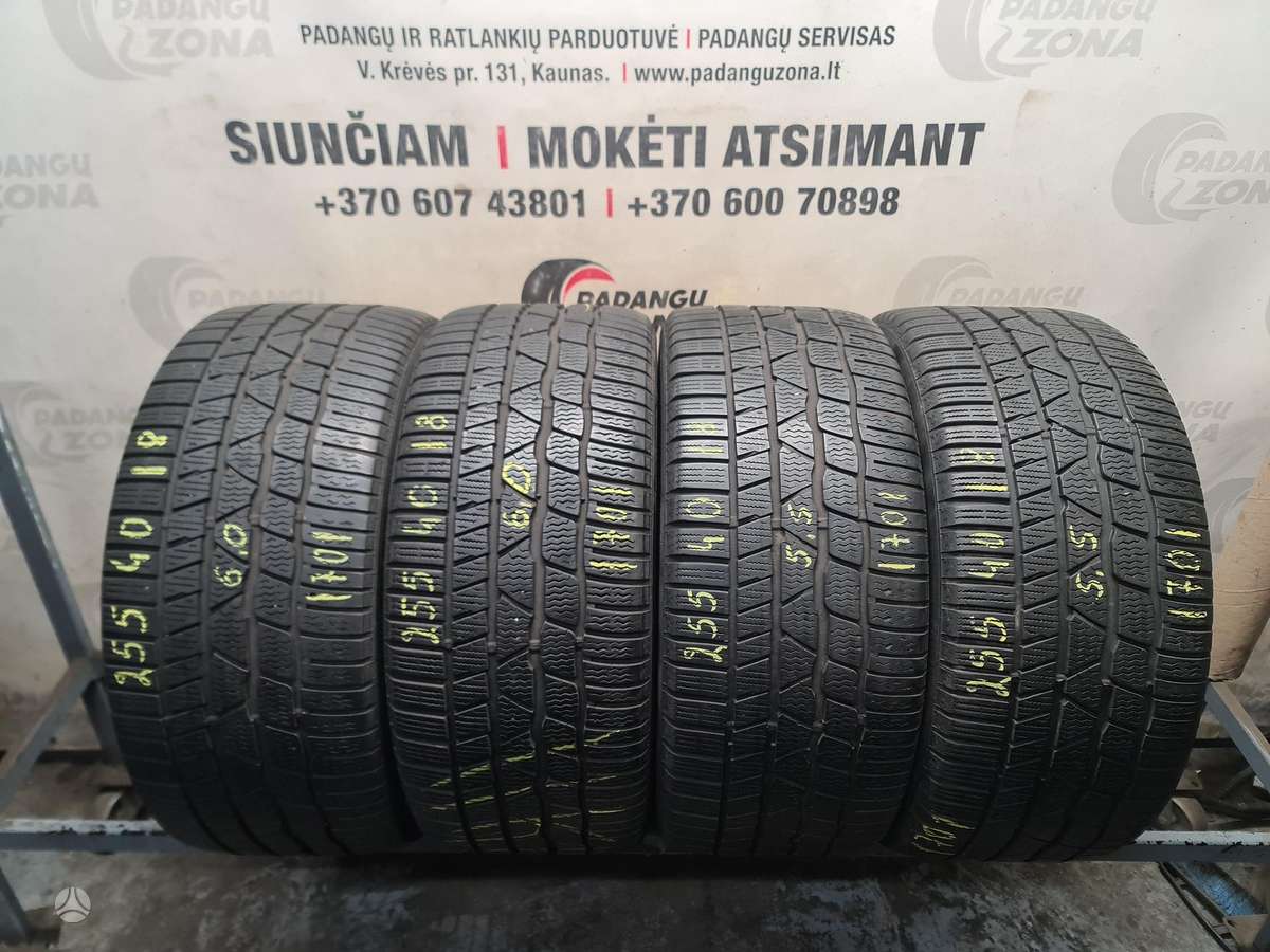 Continental ContiWinterContact, žieminės 255/40 R18