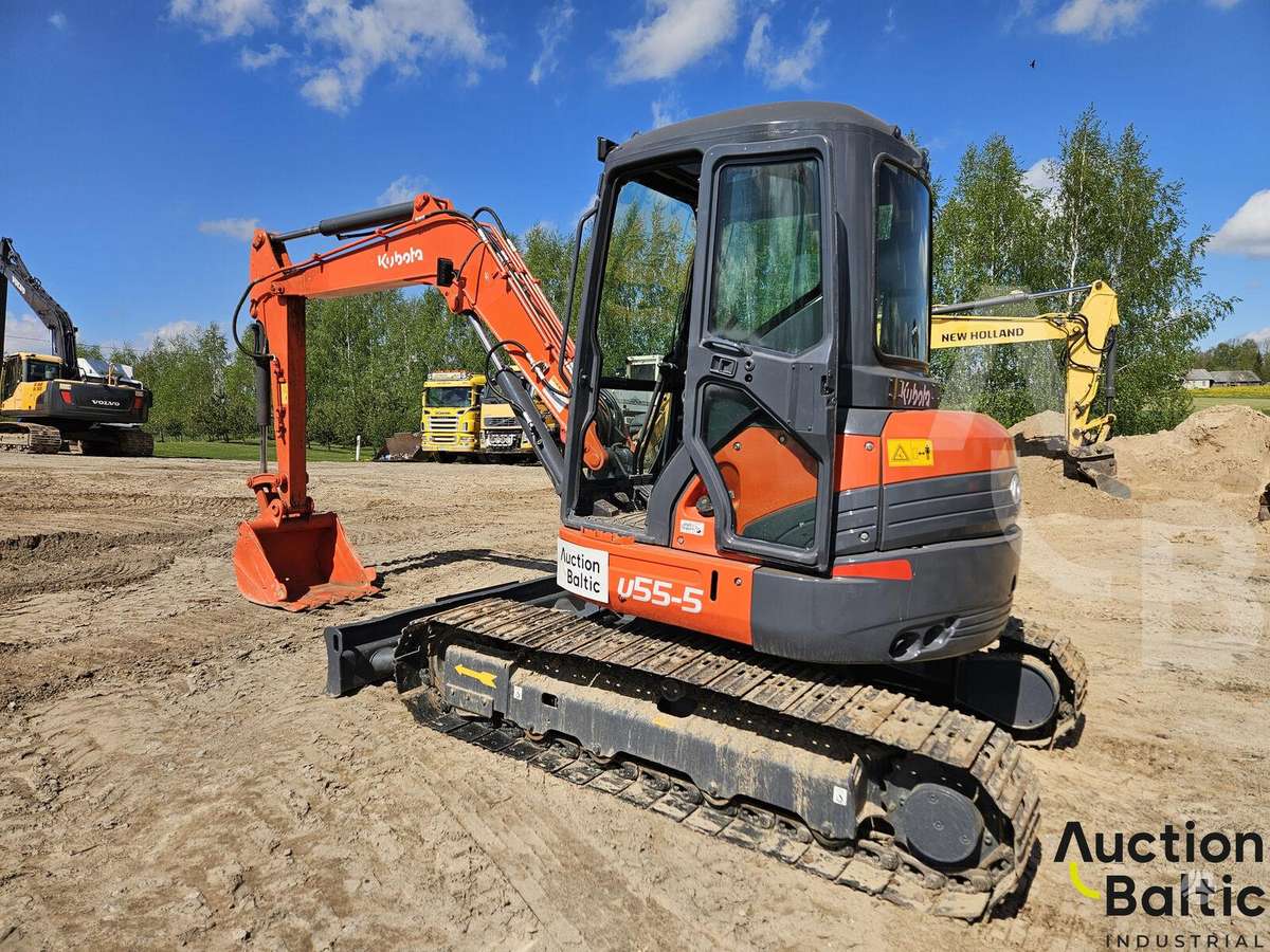Kubota U 55-5, mini ekskavatori