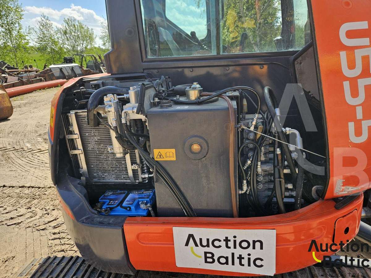 Kubota U 55-5, mini ekskavatori