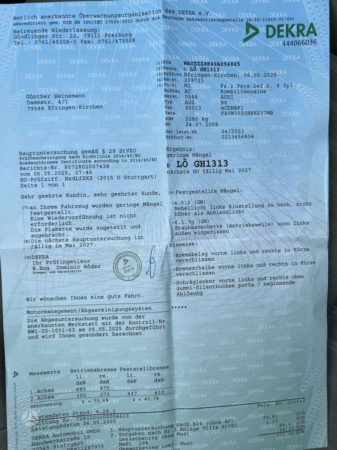 Audi A4, 1.8 l., universalas