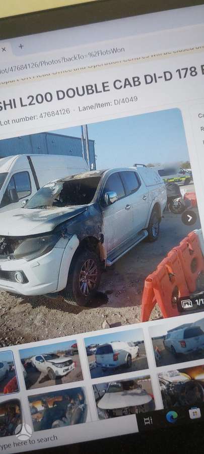 Mitsubishi L200 детали кузова