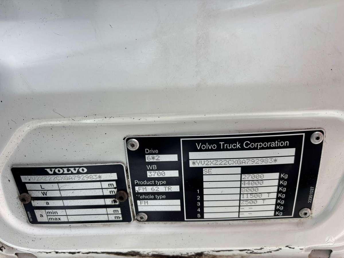 Volvo FM 410 6x2*4, garbage trucks