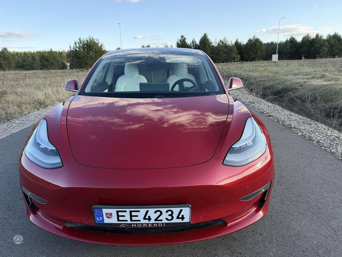 Tesla Model 3, 81 kWh, sedanas
