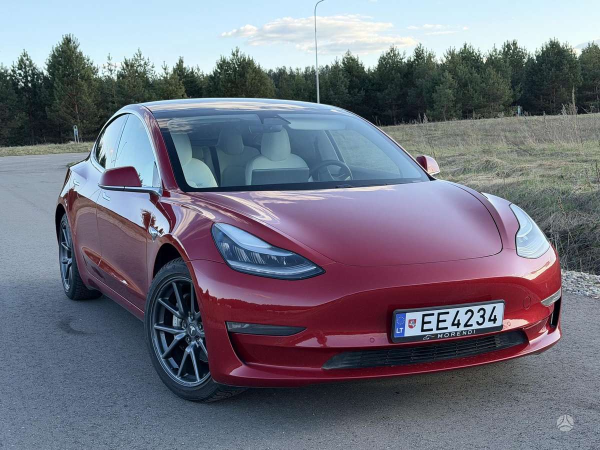 Tesla Model 3, 81 kWh, sedanas