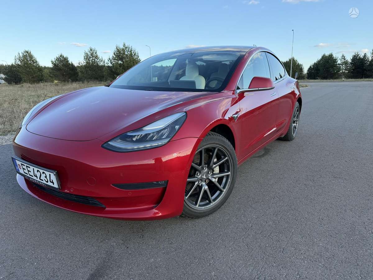 Tesla Model 3, 81 kWh, sedanas
