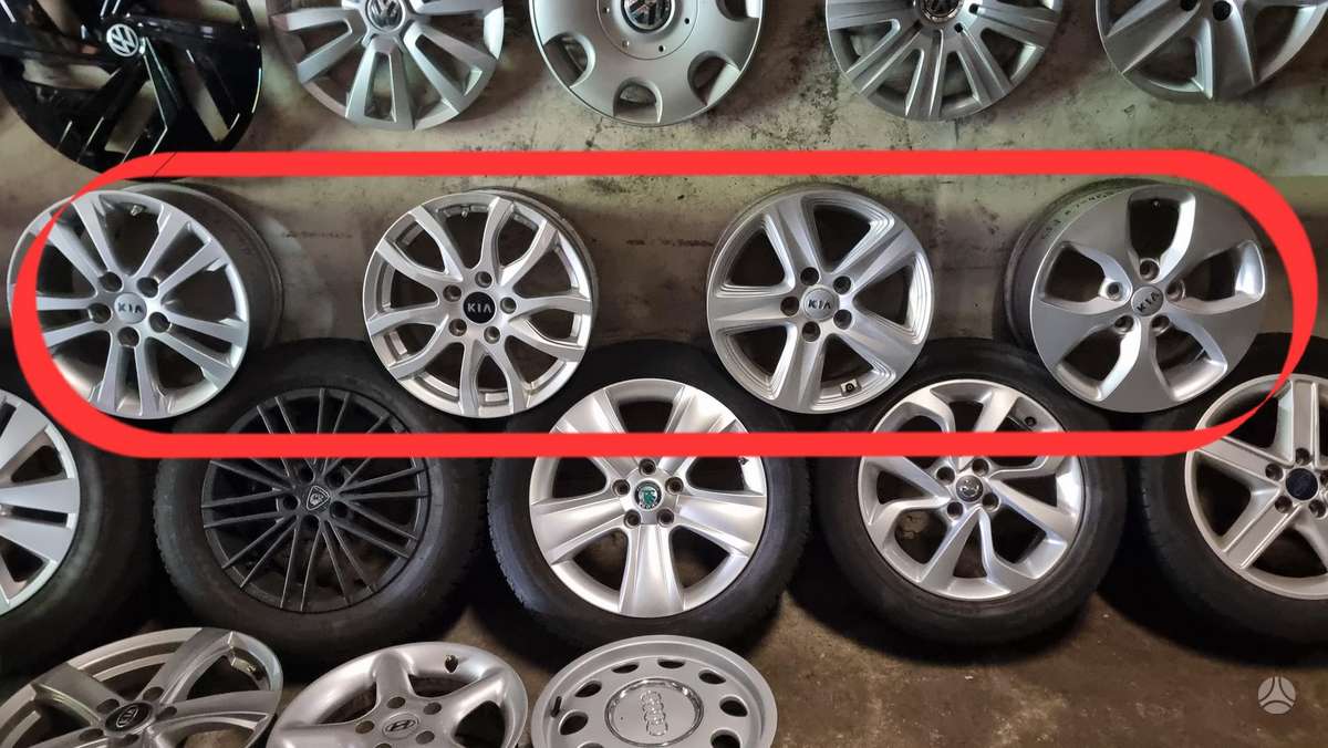 KIA Originalūs, легкосплавные , R16