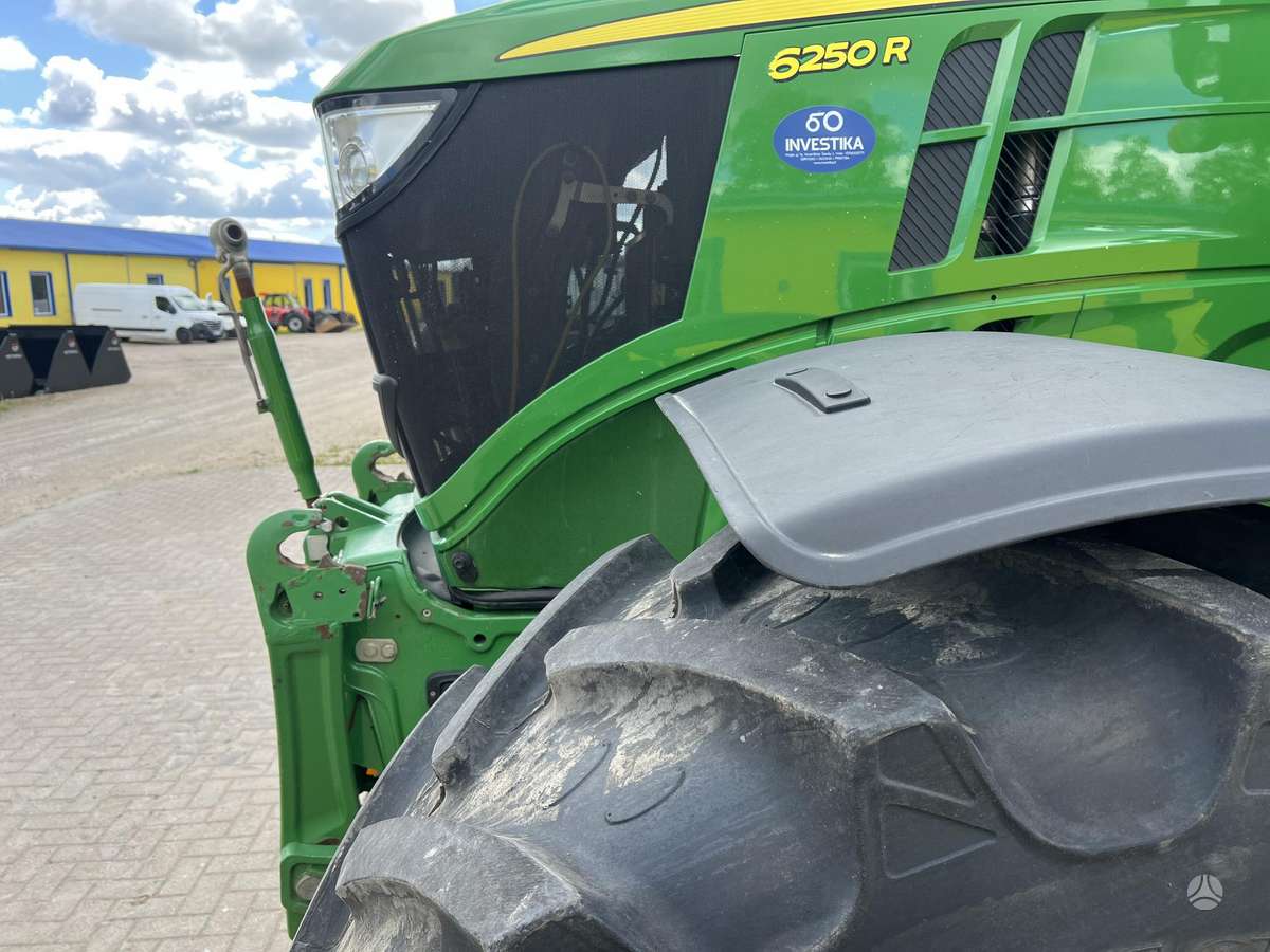 John Deere 6250R/JAU LIETUVOJE, тракторы