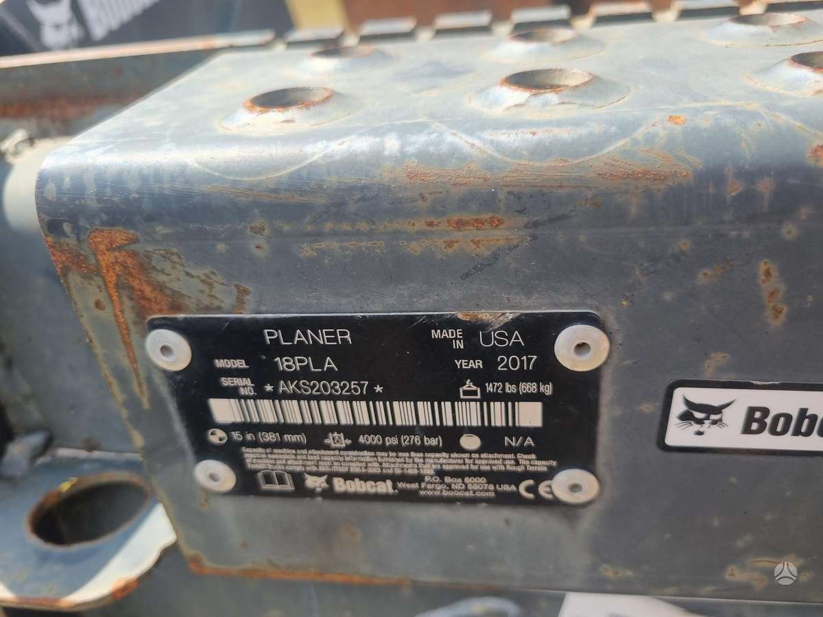 Bobcat 18pla, millers / cold planers