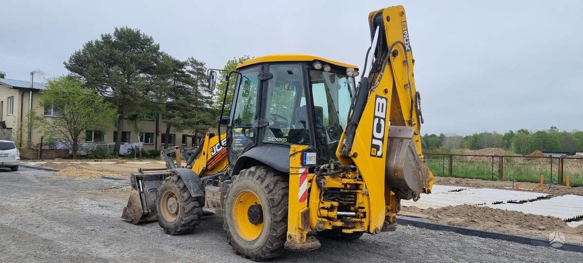 JCB 3 CX, ekskavatoriniai krautuvai