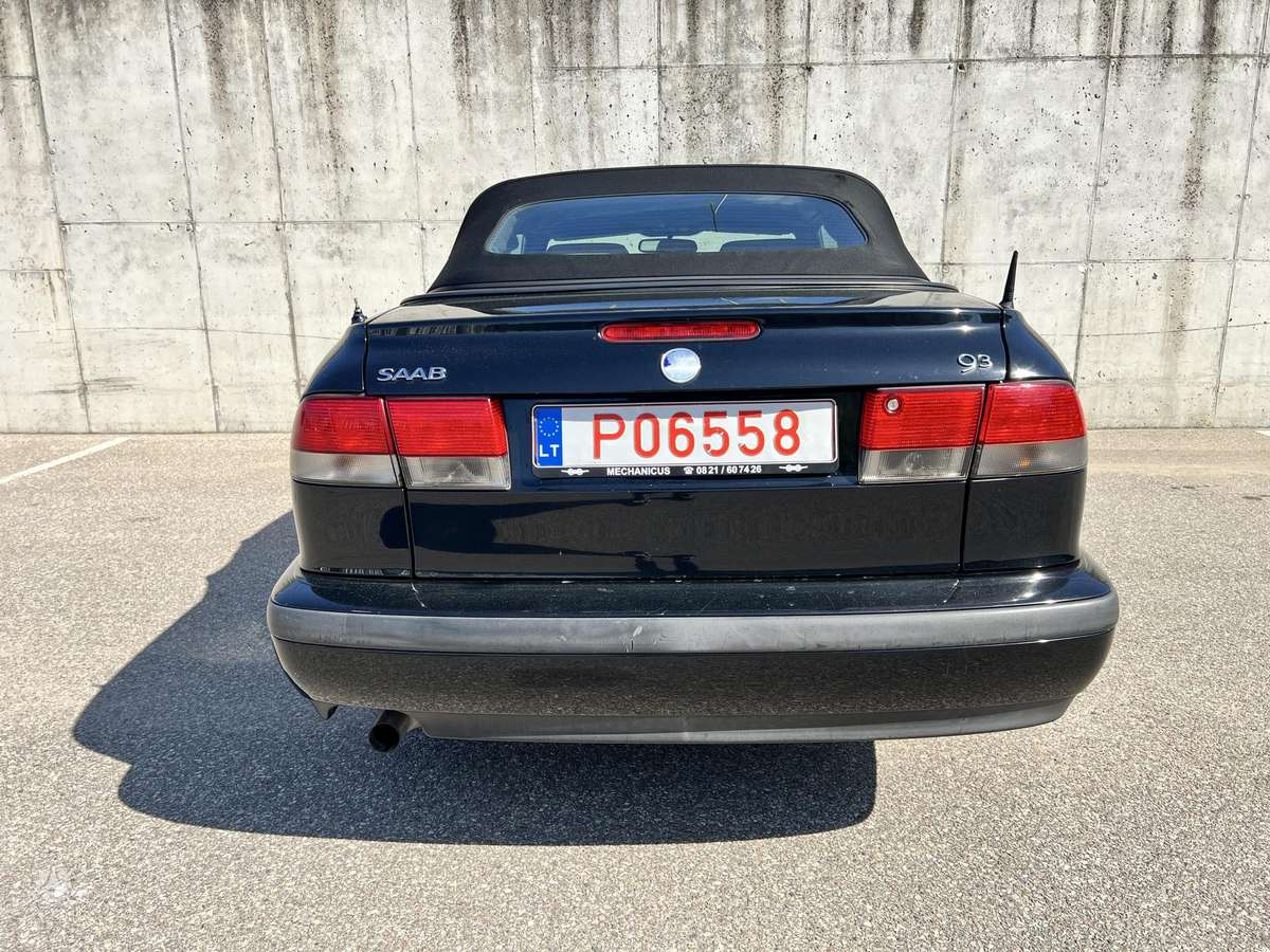 Saab 9-3, 2.0 l., convertible